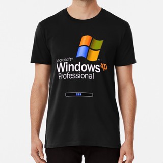 เสื้อยืด พิมพ์ลาย Windows Xp Memes Humor Sad สไตล์ตลก