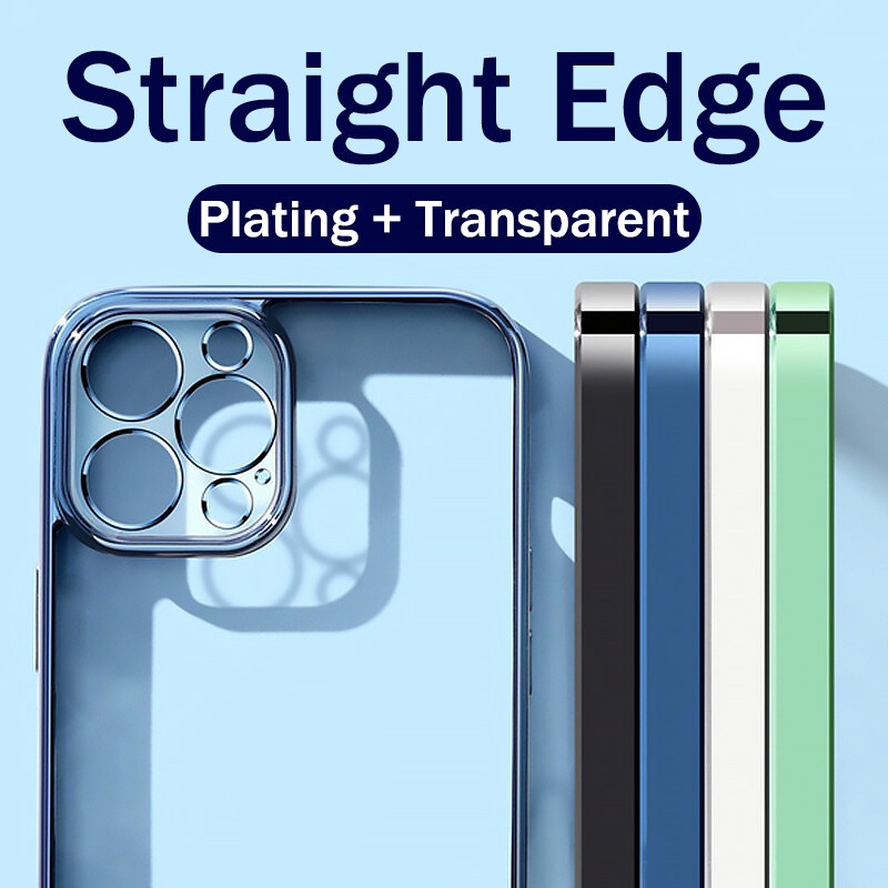 เคสโทรศัพท์มือถือ ซิลิโคนใส กันกระแทก สำหรับ Compatible For IPhone 14 13 12 11 15 Pro Max 7 8 Plus X XS SE 2020