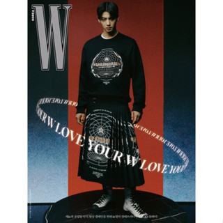 (พร้อมส่ง) W KOREA 2021.12 (Cha Eun Woo / Song Kang / Aespa)