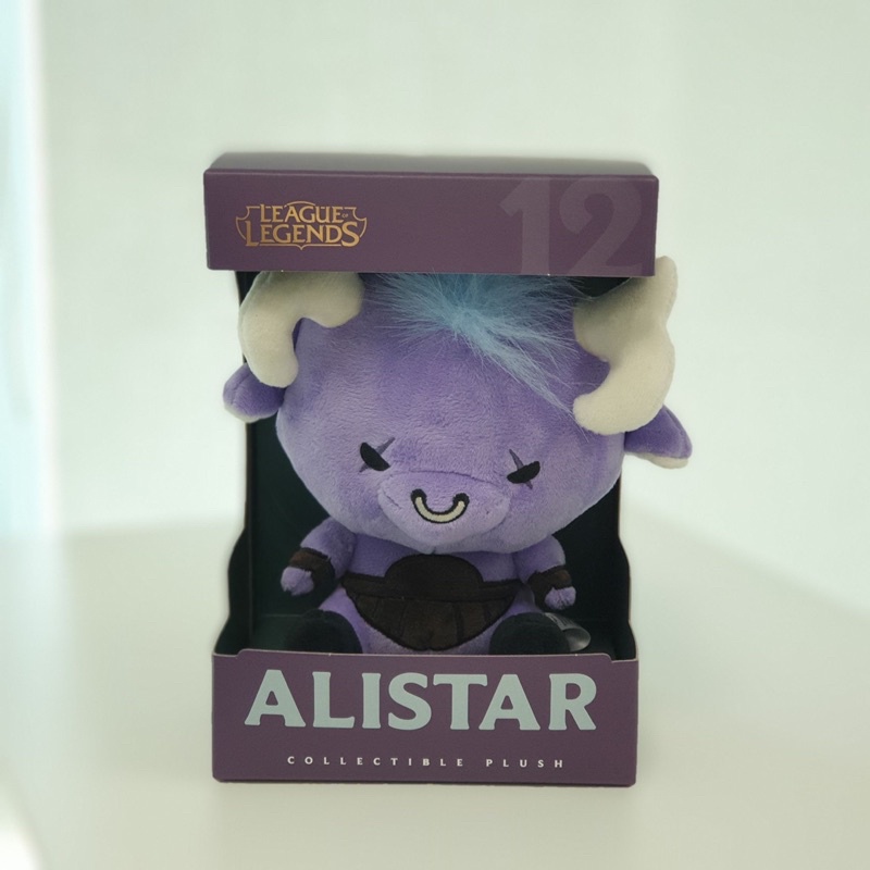 Collectible plush league of legend ALISTAR