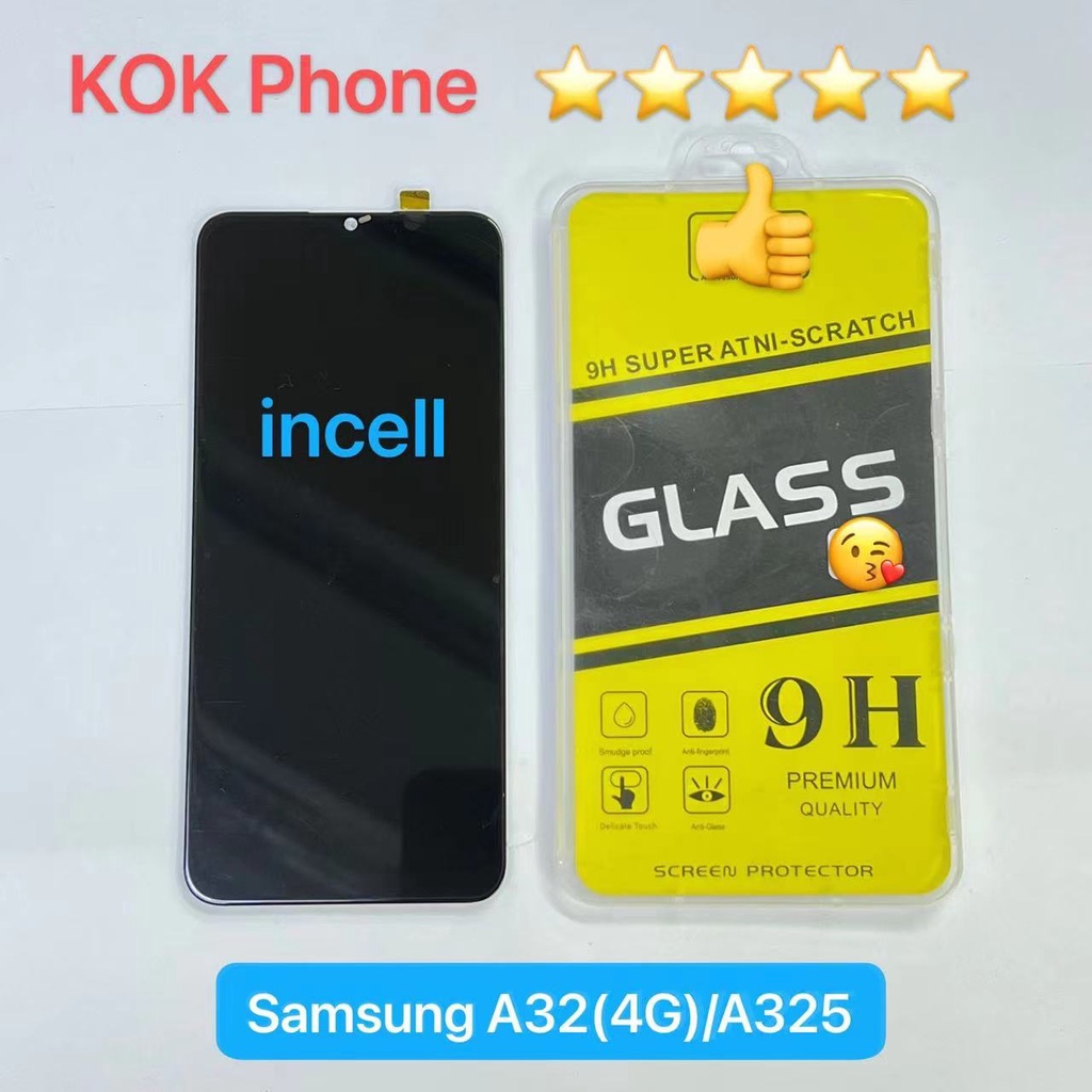 ชุดหน้าจอ Samsung A32(4g)/A325 incell แถมฟิล์ม