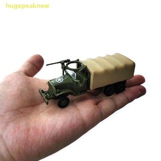 Hugepeaknew 4D รุ่น 1/72 Jimsy Allied Truck CCKW353 โมเดลรถออฟโรดโมเดลรถของเล่นทหารที่ดี