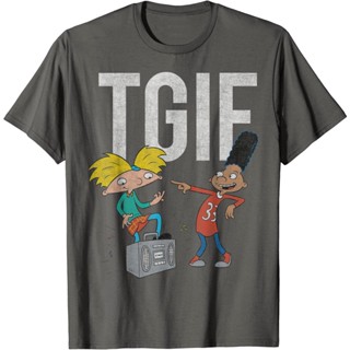 Nickelodeon Hey Arnold TGIF T-Shirt Graphic T-Shirt Christmas gifts เสื้อยืด