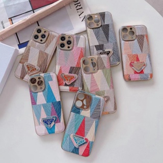 เคสโทรศัพท์มือถือ ลายเรขาคณิต สําหรับ iphone 14 promax iphone 13 promax iphone 11 iphone 12 promax