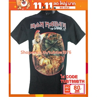 เสื้อวง Iron Maiden เสื้อวินเทจ ลายอมตะ เสื้อวินเทจ ไอเอิร์นเมเดน ไอร่อน IRN1803