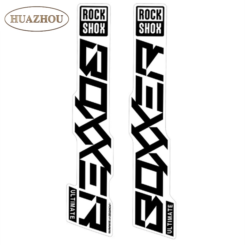 ด้านหน้าส้อม Decals สําหรับ 2020 Rockshox Boxxer ขี่จักรยาน MTB จักรยานอุปกรณ์เสริมสติกเกอร์
