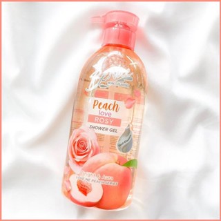 เจลอาบน้ำ BeNice Love Me Peach Shower Gel Peach Love Rosy 450 ml.