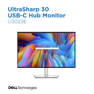 Dell UltraSharp U3023E 30" WQXGA 2560 x 1600 (2K) 60 Hz HDMI, DisplayPort, USB-C, Audio IPS Monitor - 3 Yrs Warranty