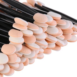 10PCS Single/Double Head Eye Shadow Stick Latex Sponge Disposable Eyeshadow Brush Portable Eye Makeup Tools For Women Beauty 4 Sizes