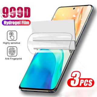 3PCS 999D Curved Soft Hydrogel Film For Vivo V 25 V25 Pro 5G Screen Protector Not Glass Vivo V25 V25E Y35 Y22 Y22S Y 35 22 22S