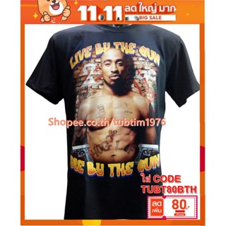 เสื้อวง 2PAC TUPAC เสื้อวินเทจ ลายอมตะ เสื้อวินเทจ ทูพัค ชาเคอร์ 2PC1850