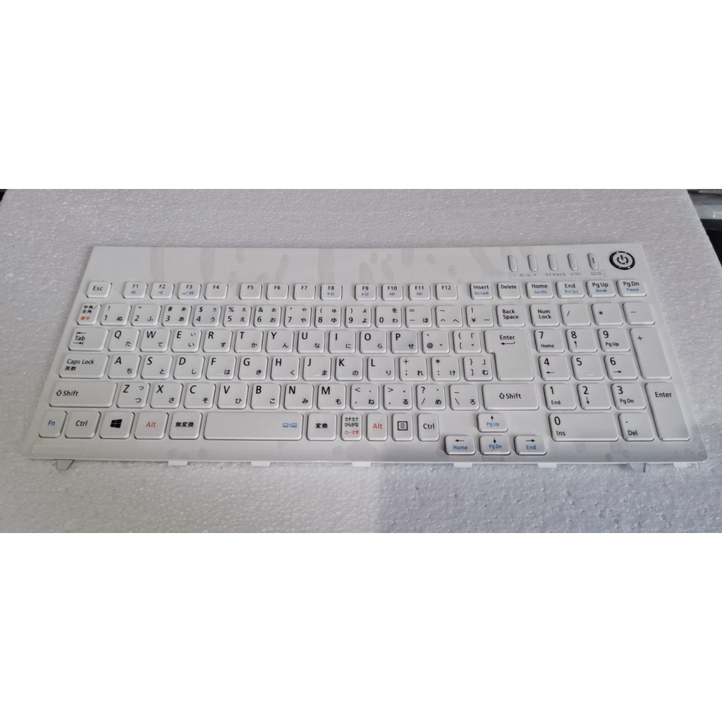 แป้นพิมพ์แล็ปท็อป NEC PC-LS150/M LS350/N LS550/T LS750/M LS750/R แป้นพิมพ์ญี่ปุ่น