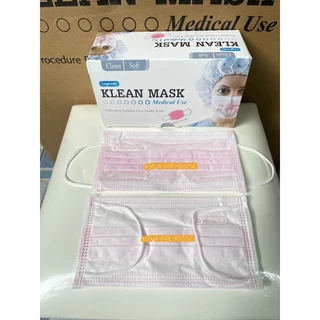 KLEAN MASK สำหรับผู้ใหญ่และเด็ก 💰ราคาถูกมากกก (Longmed) กล่อง 50 ชิ้น