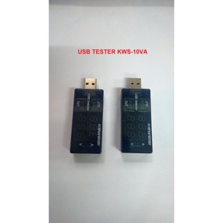 เครื่องตรวจจับที่ชาร์จกระแสความต่างศักย์ USB KWS-10VA,โวลต์มิเตอร์แอมมิเตอร์กระแสมือถือเครื่องทดสอบที่ชาร์จ USB แรงดันไฟ