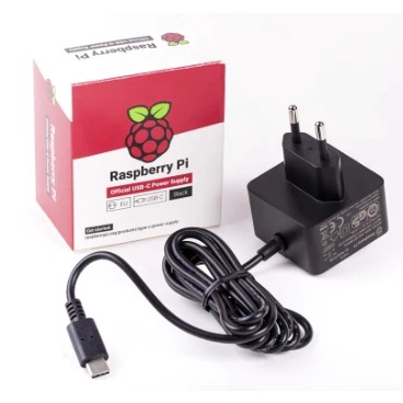 Adapter Raspberry Pi 4 15W (5V/3A) PSU USB C