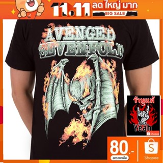 เสื้อวง Avenged Sevenfold เสื้อลาย อะเว็นจด์เซเวนโฟลด์ A7X เสื้อร็อค เสื้อทัวร์ เสื้อวินเทจ RCM1790