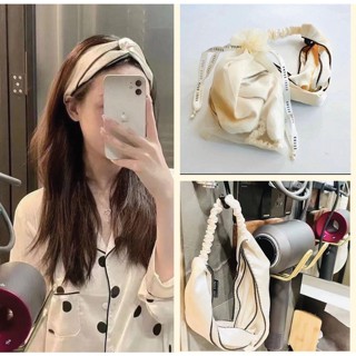 Bobbie brown / ที่คาดผมซาติน  HEADBAND ที่คาดผมยอดฮิตงานไหมพรหมทอ และซาติน Bobbi Brown silk headband