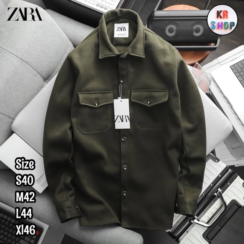 แจ็คเก็ตผู้ชาย ZARA เสื้อคลุมผู้ชาย #4
