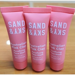 ❤แนะนำค่ะ!!❤ใหม่แท้ 100%Sand &amp; Sky Australian Pink Clay - Porefining Face Mask 13 g.