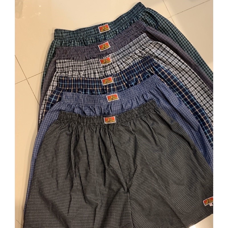 ยอดฮิตบิ๊กไซด์‼️ เบอร์ 3XL บ๊อกเซอร์ลายสก๊อต บิ๊กไซส์ คละสี เปิดเป้าได้ สำหรับหนุ่ม Plus size น้ำหนักได้มากกว่า 100 กก - รูปที่ 2