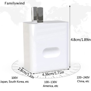 Familywind&gt; อะแดปเตอร์ชาร์จโทรศัพท์มือถือ USB Type-C 5A 40W ชาร์จเร็ว สําหรับ Huawei Mate40 P30 P20 P9 HONOR