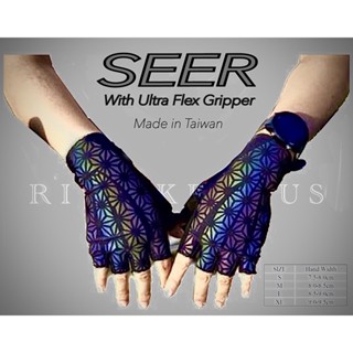 ถุงมือสะท้อนแสง SEER With Ultra Flex Gripper Made in Taiwan