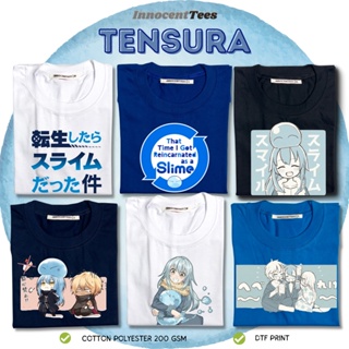 เสื้อยืด[INNOCENTTEES] TENSURA TSHIRT II ANIME TSHIRT II SMALL TO 2XL