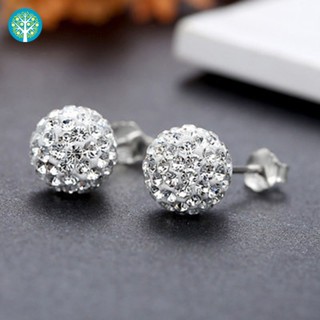 Cubic Zirconia ต่างหูชุบทอง เงิน ประดับเพชรเทียม เครื่องประดับแฟชั่น สําหรับผู้หญิง ผู้ชาย ของขวัญวันเกิด