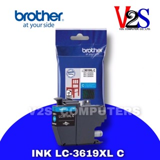 ตลับหมึกอิงค์เจ็ท Brother LC-3619XL C สีฟ้า ของแท้ 100%