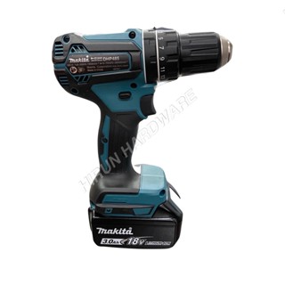 สว่านกระแทกไร้สาย DHP485RFE 13 mm (1/2") 18V Cordless Hammer Driver Drill DHP485