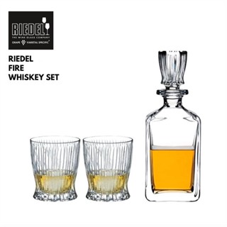 RIEDEL Fire Whiskey Set - RIEDEL เซตแก้ววิสกี้2ใบ พร้อมเหยือกวิสกี้ 1 ใบ