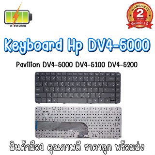 KEYBOARD HP DV4-5000 สำหรับ HP Pavilion DV4-5000 DV4-5100 DV4-5200 DV4-5300