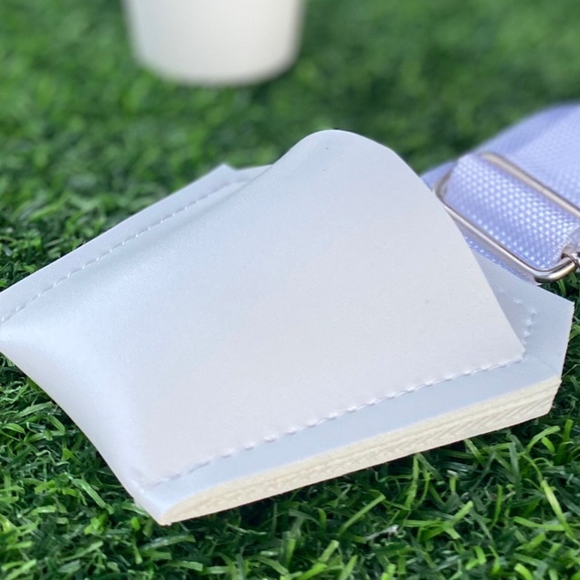 (พร้อมส่ง!🔥) สายสะพายเบลไลล่า สีดำ (หนังแท้) / สายสะพายเบลล์ สีขาว (หนังPVC) ปรับความยาวของสายได้ - รูปที่ 6