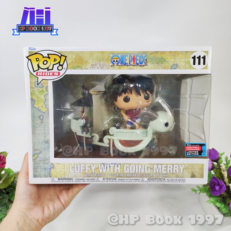 Funko Pop Ride : One Piece - Luffy with Going Marry #111 - NYCC2022 [ลิขสิทธิ์แท้ - ตำหนิสี]