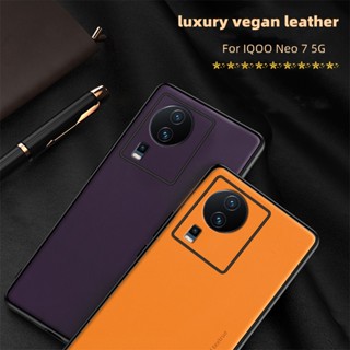 เคสมือถือ TPU แบบหนัง ขอบนิ่ม หรูหรา กันกระแทก สําหรับ VIVO IQOO Neo 7 5G IQOO Neo7 6 10 Pro 10Pro