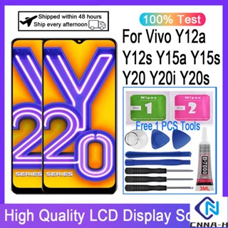 อะไหล่หน้าจอสัมผัส LCD แบบเปลี่ยน สําหรับ Vivo Y12a Y12s Y15a Y15s Y20 Y20i Y20s