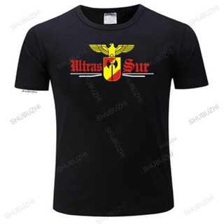 เสื้อยืดคอกลม พิมพ์ลายนักฟุตบอลสเปน Ultras Sur Siempre Fieles Espana Spain สไตล์ฮิปสเตอร์ พลัสไซซ์ สําหรับผู้ชาย