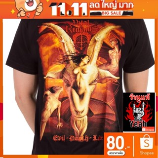 เสื้อวง Vital Remains เสื้อยืดลาย  เสื้อร็อค เสื้อทัวร์ เสื้อวินเทจ RCM1641