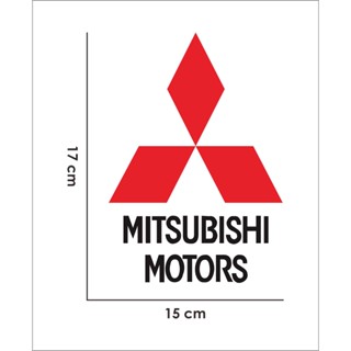 สติกเกอร์ สําหรับรถจักรยานยนต์ Mitsubishi