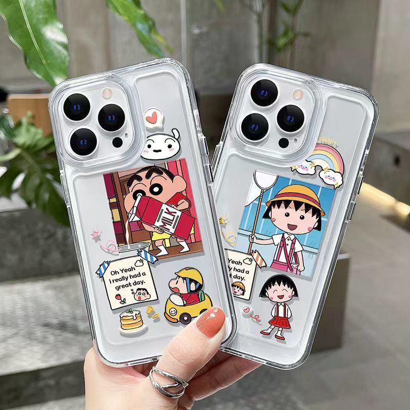 เคสโทรศัพท์มือถือ ซิลิโคนนุ่ม TPU ใส กันกระแทก ลายเด็กผู้ชาย และเด็กผู้หญิงน่ารัก สําหรับ IPhone 13 14 12 11 Pro XS MAX 6S 7 8 Plus X XR