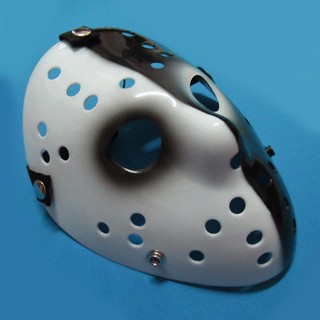 หน้ากาก Mask Friday The 13th วันศุกร์ที่ 13 Jason Voorhees เจสัน วอร์ฮีส์ สองสีดำขาว สุดโหด สยองขวัญ Horror