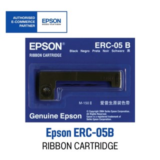 Epson ERC-05ฺB ตลับผ้าหมึก ดอทเมตริกซ์ สีดำ Epson ของแท้