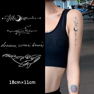 【COCO Magic tattoo】สติกเกอร์รอยสักชั่วคราว กึ่งถาวร กันน้ํา ติดทนนาน 15 วัน 18 ซม.*11 ซม.