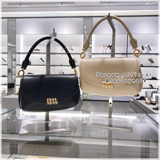 กระเป๋า Charles &amp; Keith รุ่น Osiris Metallic Accent Curved Bag  :  CK2-80781914 แท้จากชอป พร้อมถุงกระดาษ