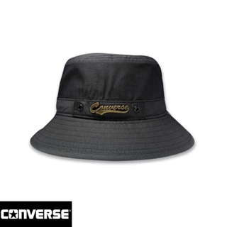 Converse คอนเวิร์ส หมวกบักเก็ต หมวกปีกรอบ Bucket Hat Indissoluble 1251312U0BK BK (990)