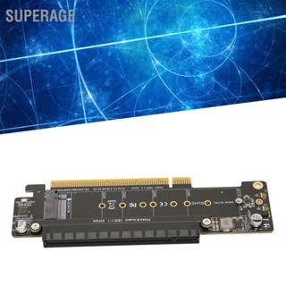 [คลังสินค้าใส]BSuperage การ์ดขยาย Pcie X16 M.2 Nvmex2 รองรับ Pcie4.0 Pcie เป็น X8 X4 Split