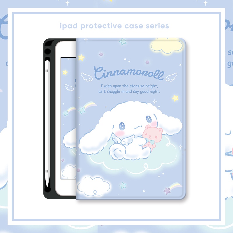 สำหรับ ipad mini7 air6 air11 air13 2024 M2 M4 กรณี เคส พร้อมช่องใส่ดินสอ สําหรับ Ipad 10.2 5th 6th 7th 8th 9th 10th Pro 12.9 11 10.5 9.7 Air Mini 1 2 3 4 5 6 iPad air11 M2 air13 M4 air6 10.9 air13 Pro 13 12.9 11 2024