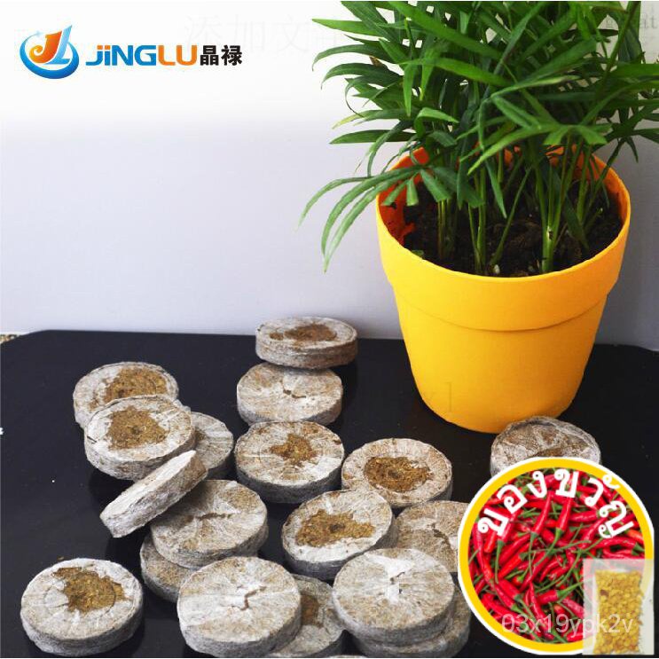 40ชิ้น/แพ็ค,30Mm Jiffy Peat Pellets Seed Start Plugs, Seeds Starter พาเลท,Seedling Soil Block‑/ต่อกิ