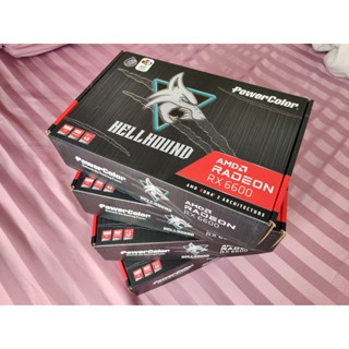 การ์ดจอมือสอง POWER COLOR VGA Hellhound AMD Radeon RX 6600 8GB GDDR6 128-bit