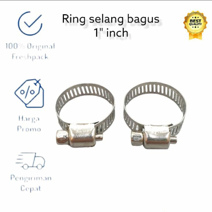 STAINLESS CLAMP / HOSE CLAMP / ท่อน้ํา CLAMP 1" นิ้ว